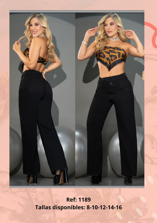 Jeans colombiano negro