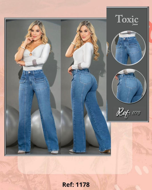 Jeans Colombiano bota ancha
